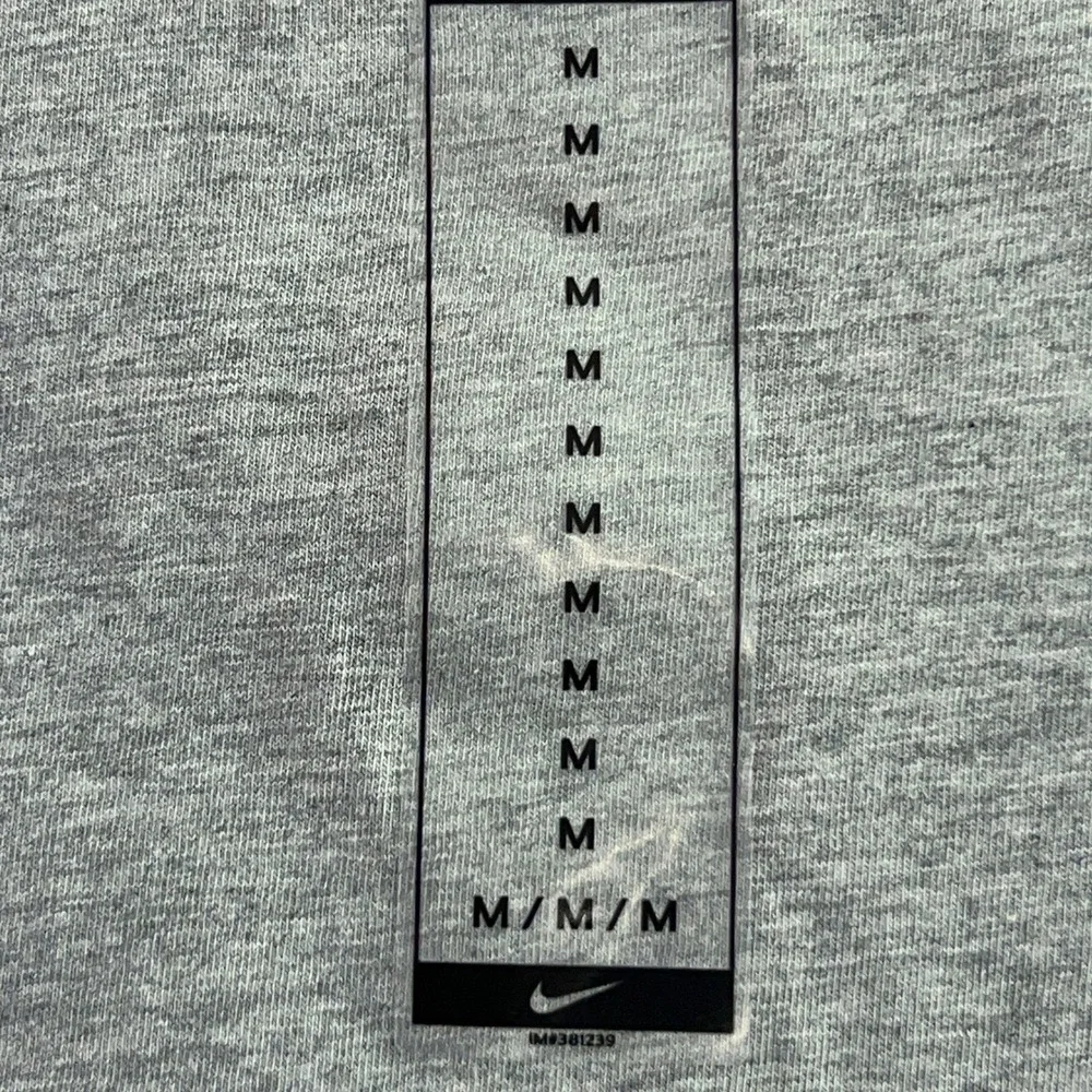 Nike Mens Medium Gray Futura Logo Short Sleeve T-Shirt NWT